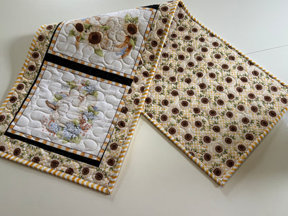 Sunflower Fields Long Table Runner