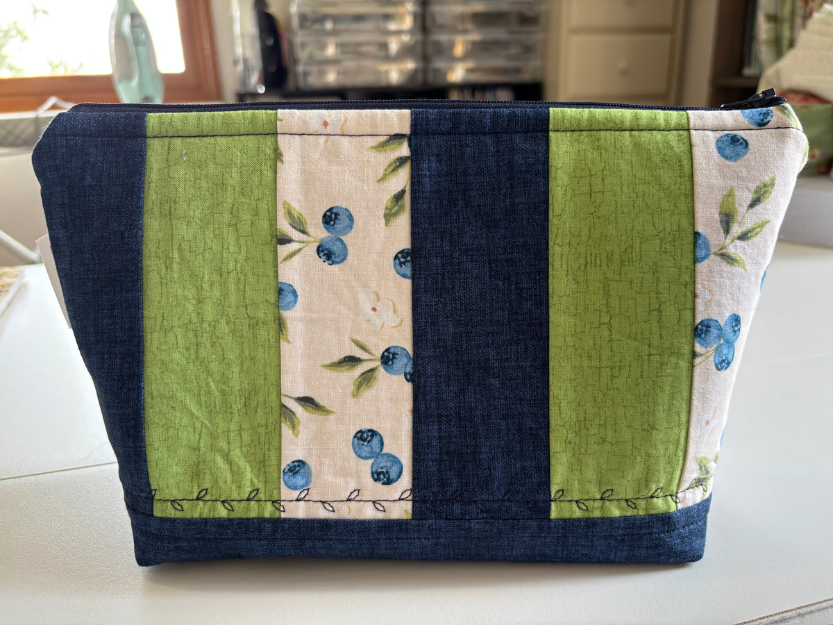 Berry Happy Zipper Pouch - Medium