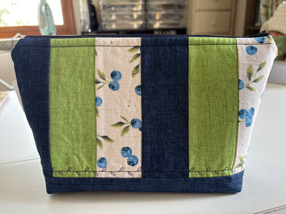 Berry Happy Zipper Pouch - Medium