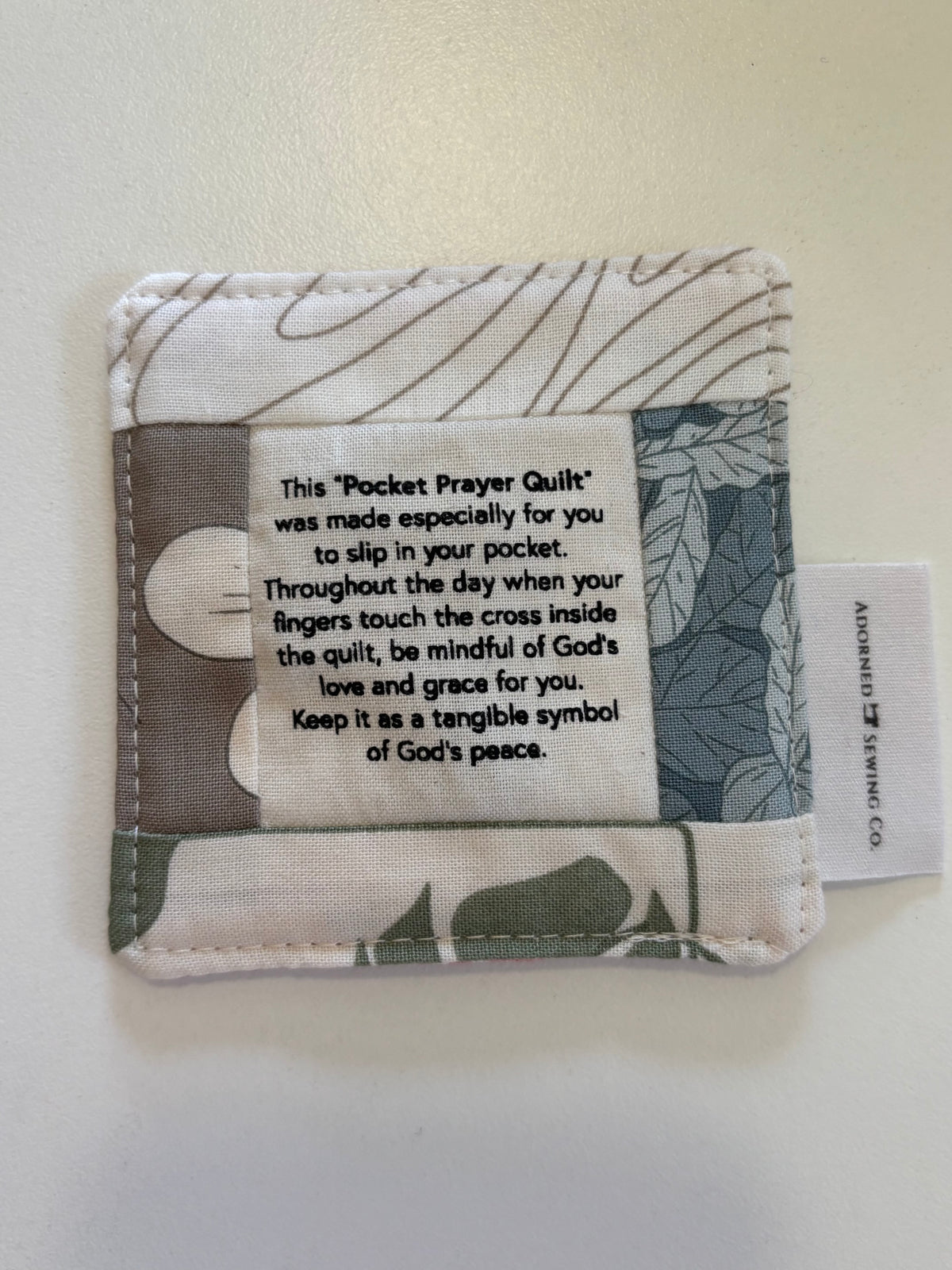 Pocket Prayer Quilt Small