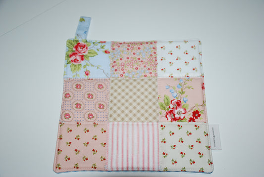 Sweet Liberty Hot Pad Blue Checkered