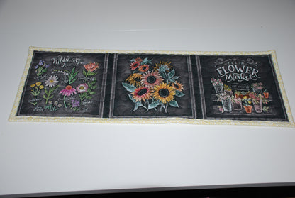 Wild Flower Short Table Runner