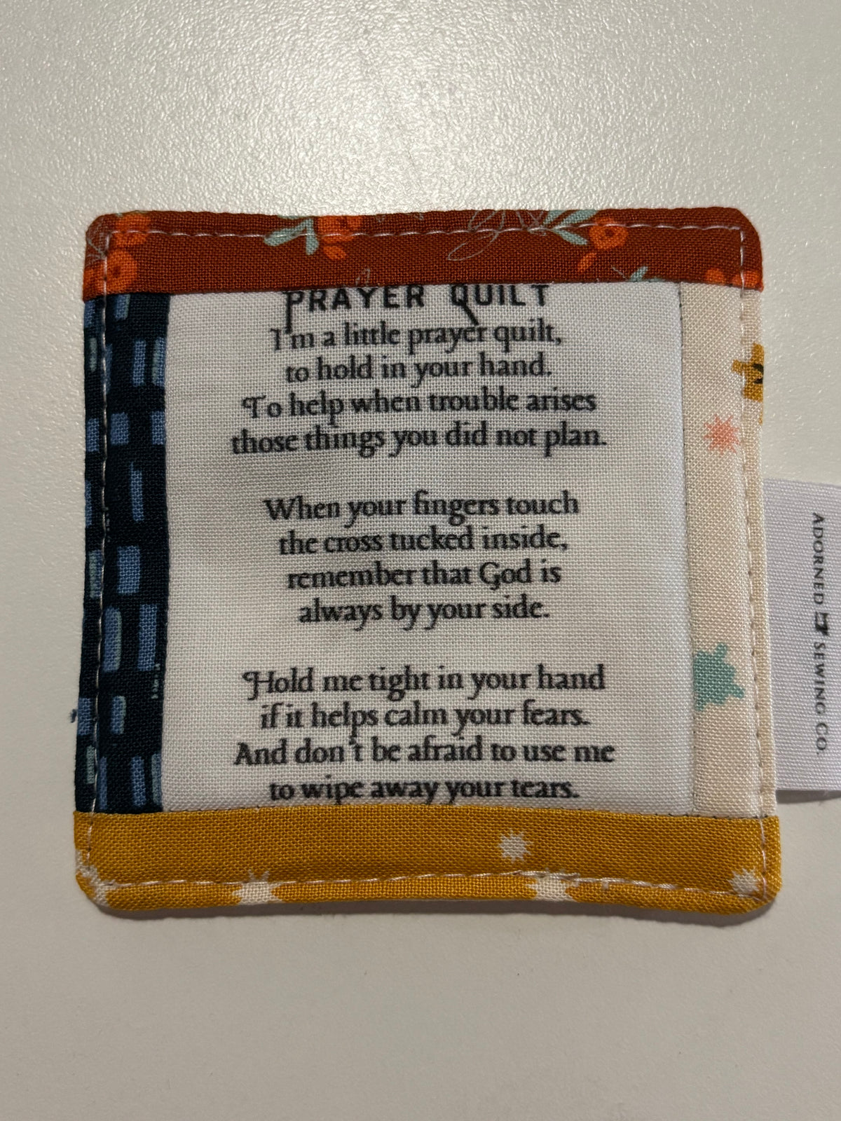 Pocket Prayer Quilt