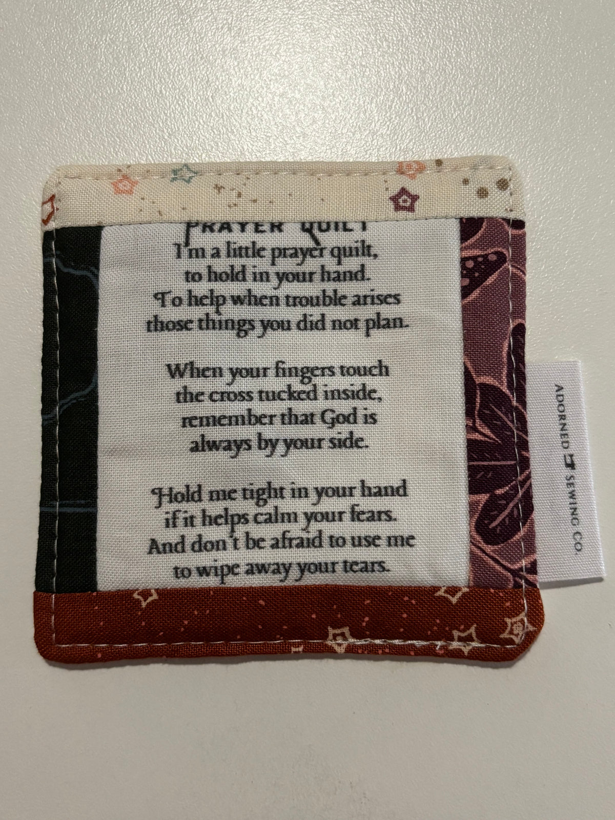 Pocket Prayer Quilt