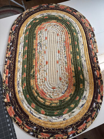 Chickadee Charm Jelly Roll Rug