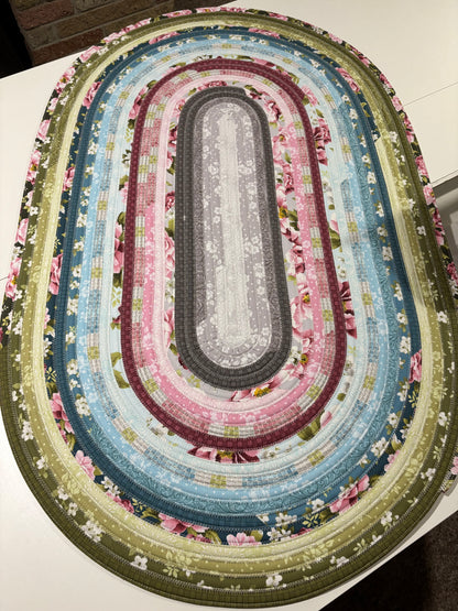Camelia Jelly Roll Rug