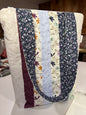 Sea Glass Summer Quilted Tote Bag